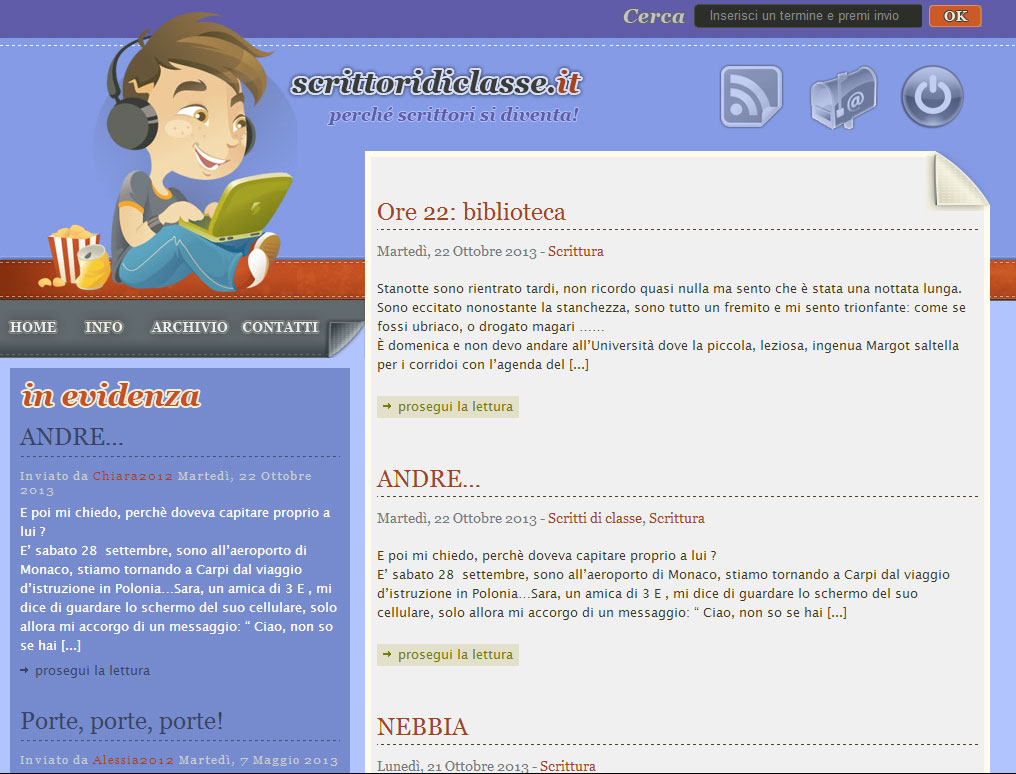 Blog scrittori di classe